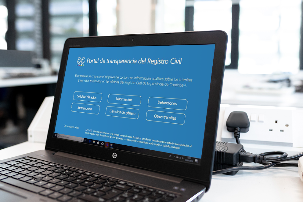 El Registro Civil lanza su portal de transparencia
