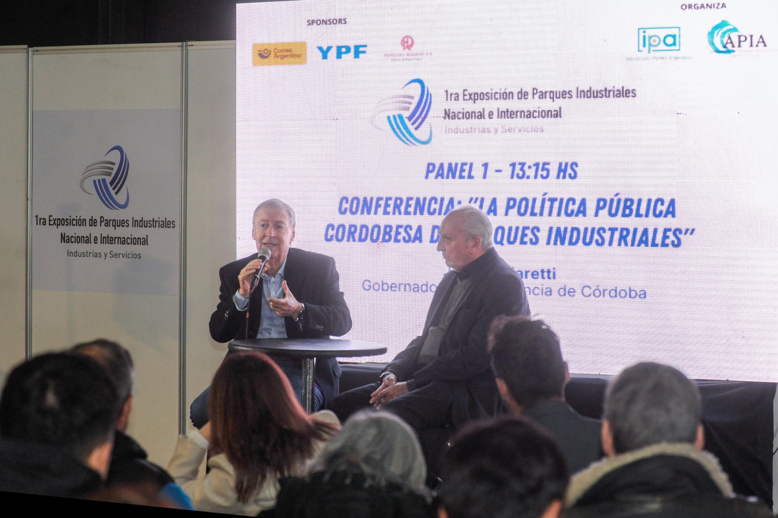 Buenos Aires: Schiaretti disertó en la 1° Exposición de Parques Industriales
