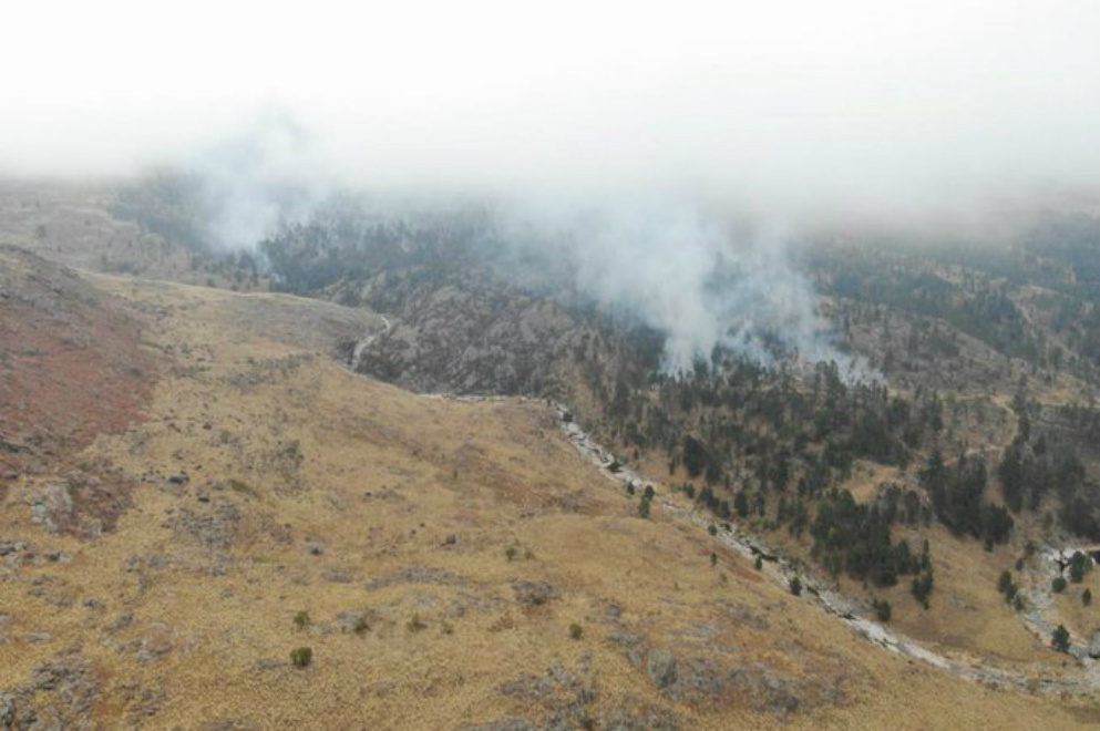 Contuvieron tres incendios en la provincia