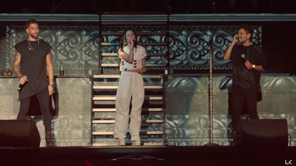 La Konga & Nicki Nicole en el Estadio Velez