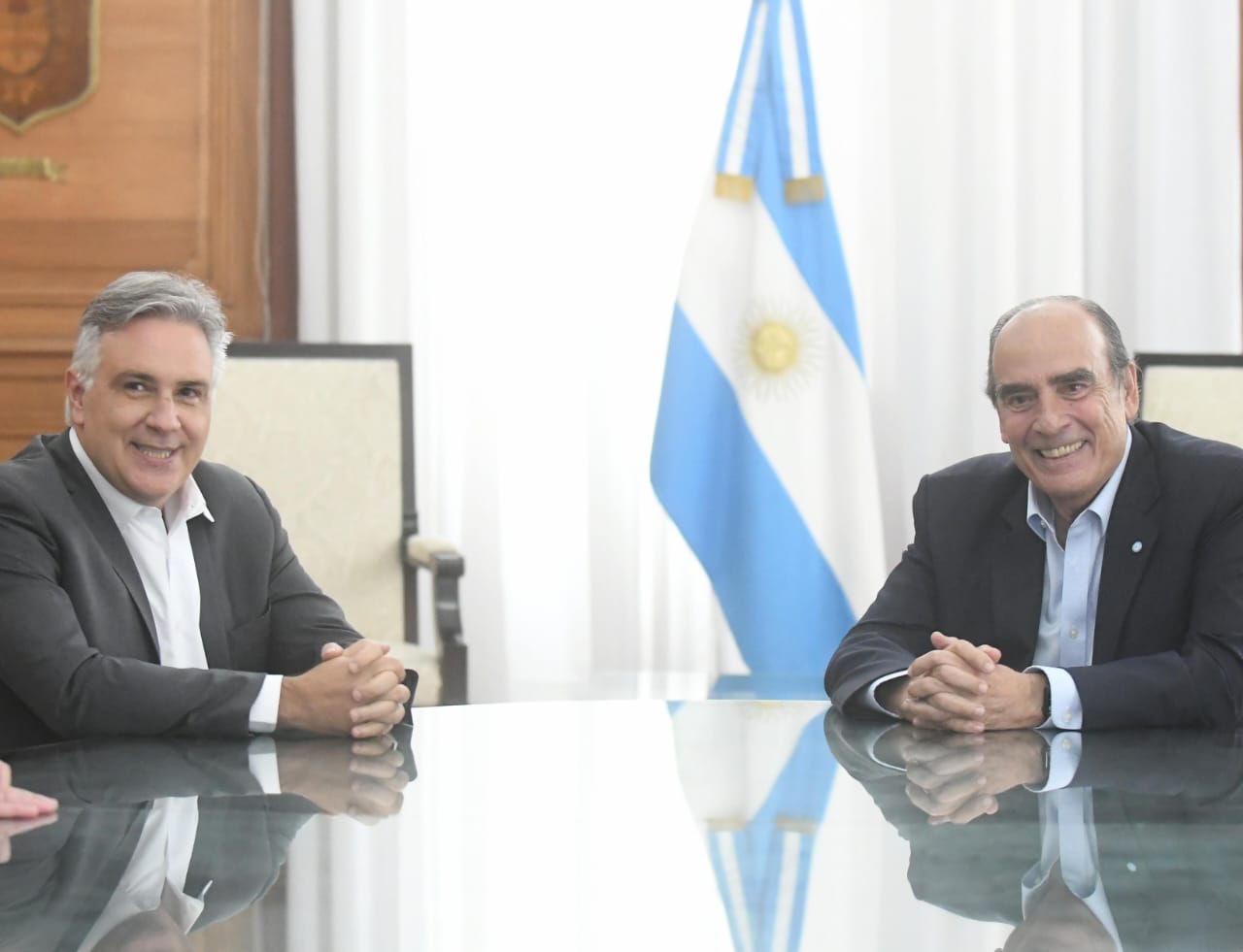 Llaryora se reunió con Francos en Casa Rosada