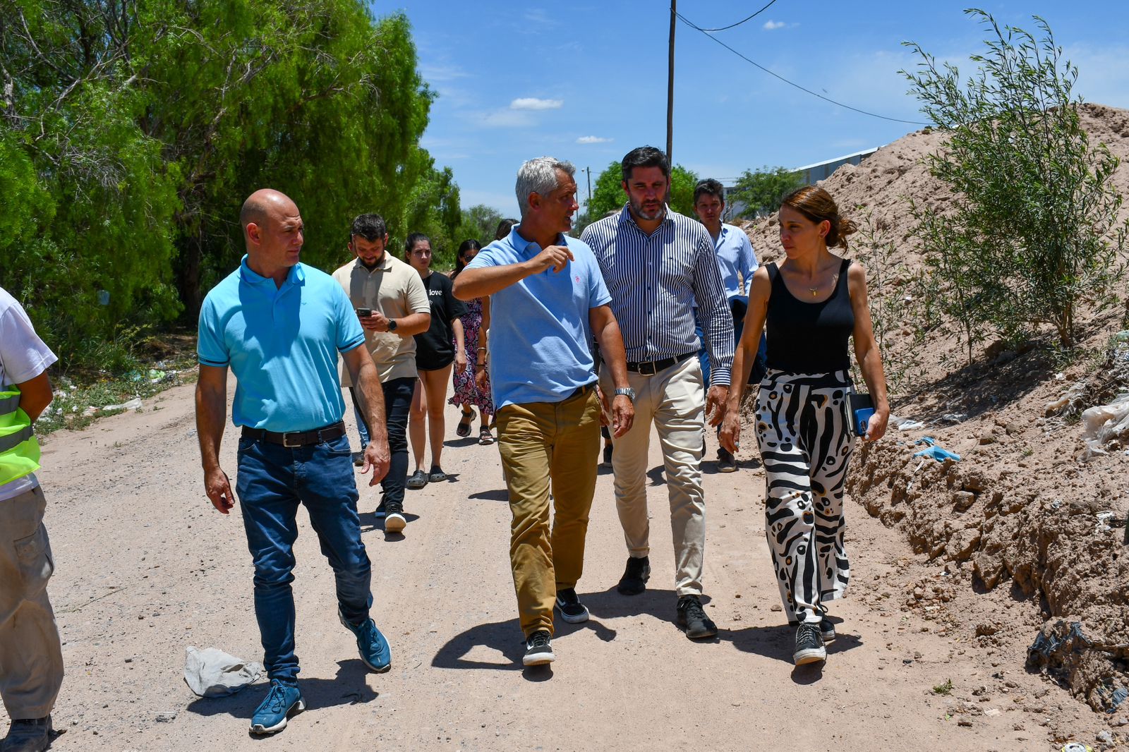 Cruz del Eje: jornada de trabajo del Ministerio de Ambiente y Economía Circular