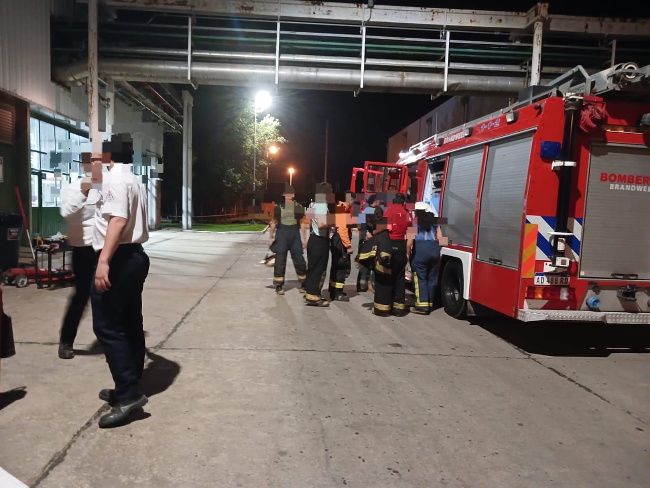 Se incendió un tablero en la planta fabril ARCOR