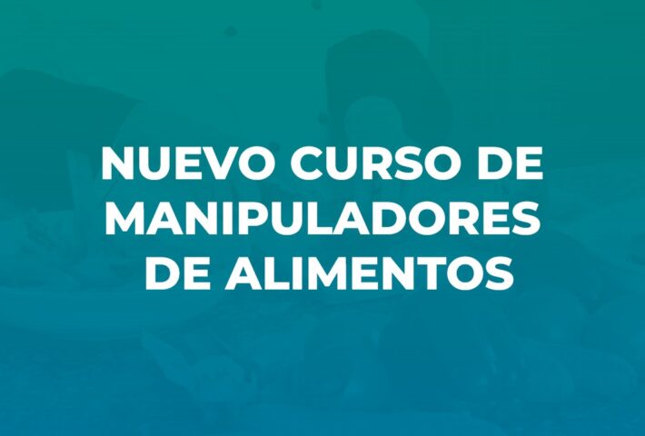 Nuevo curso de manupuladores de alimentos