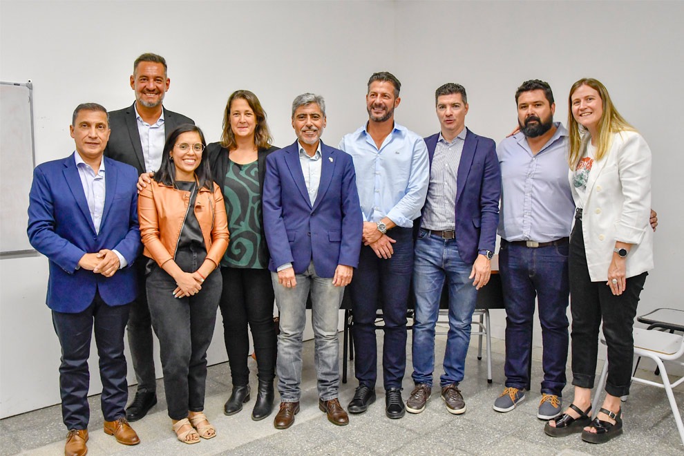 Intendentes del departamento Unión se reunieron con Quinteros por la Ley de Seguridad Pública