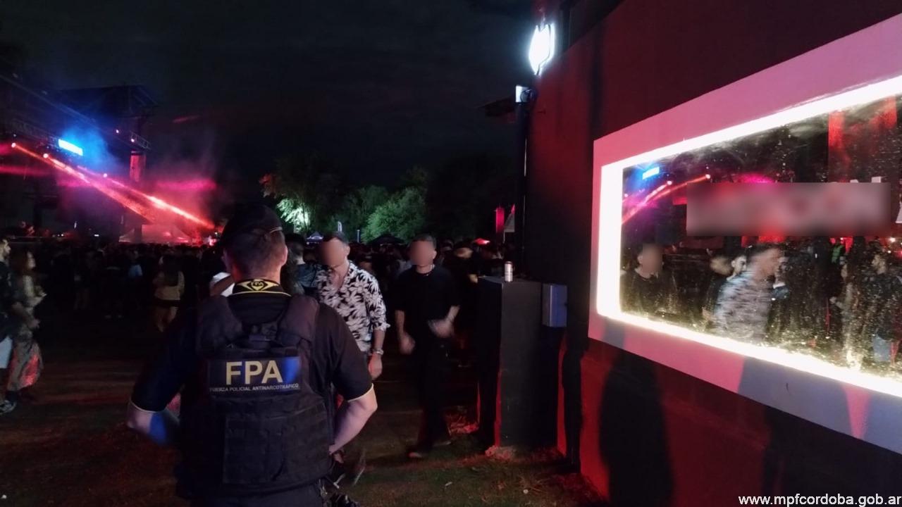 COMUNA SAN ROQUE: FPA SECUESTRÓ ESTUPEFACIENTES EN UNA FIESTA ELECTRÓNICA