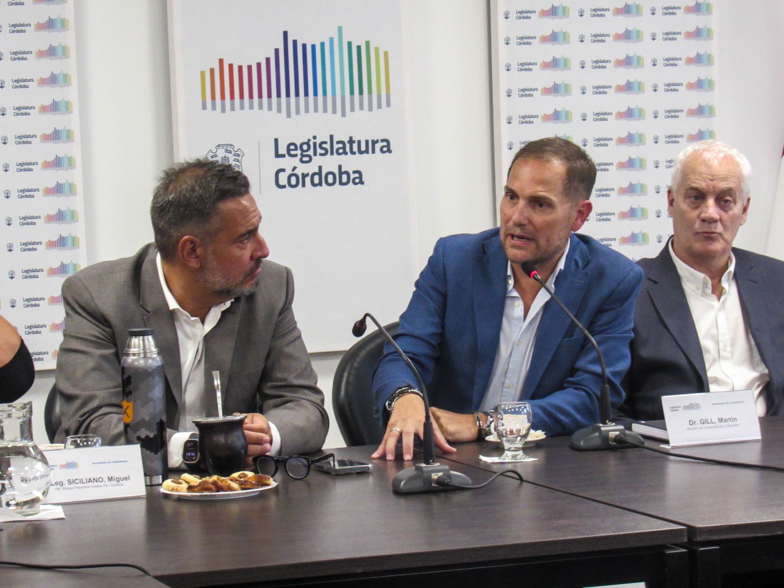 Martín Gill presentó el Ministerio de Cooperativas y Mutuales ante el bloque de legisladores de Hacemos Unidos por Córdoba