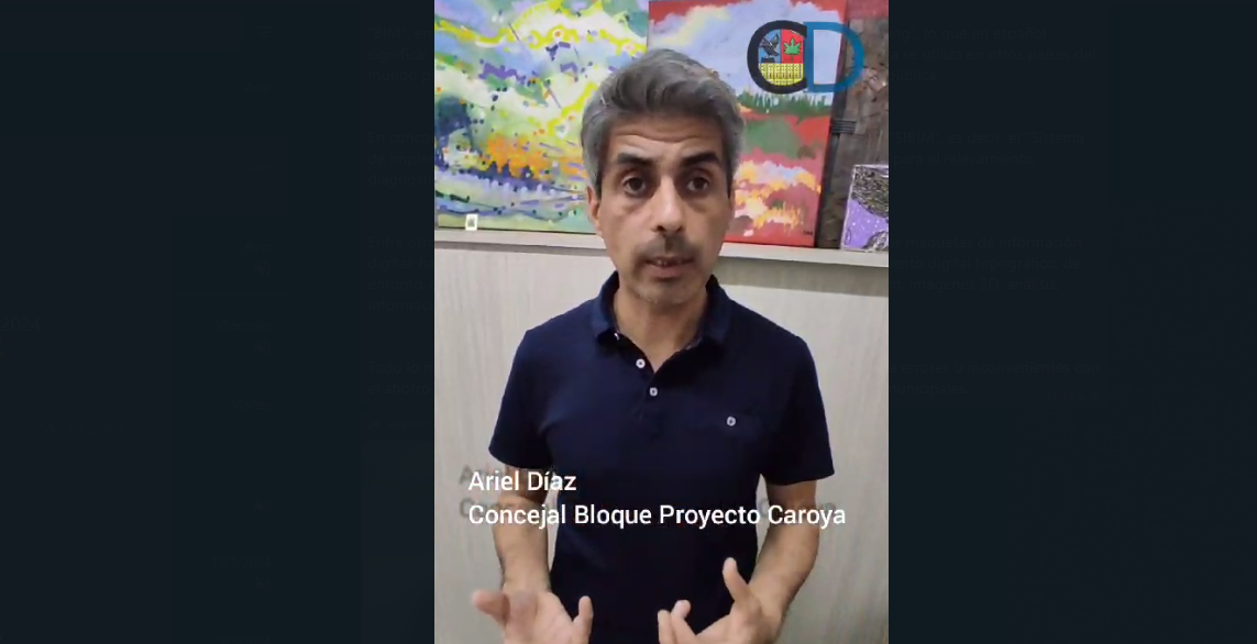Colonia Caroya aprobó el uso de sistema de digitalización de la Obra Pública.