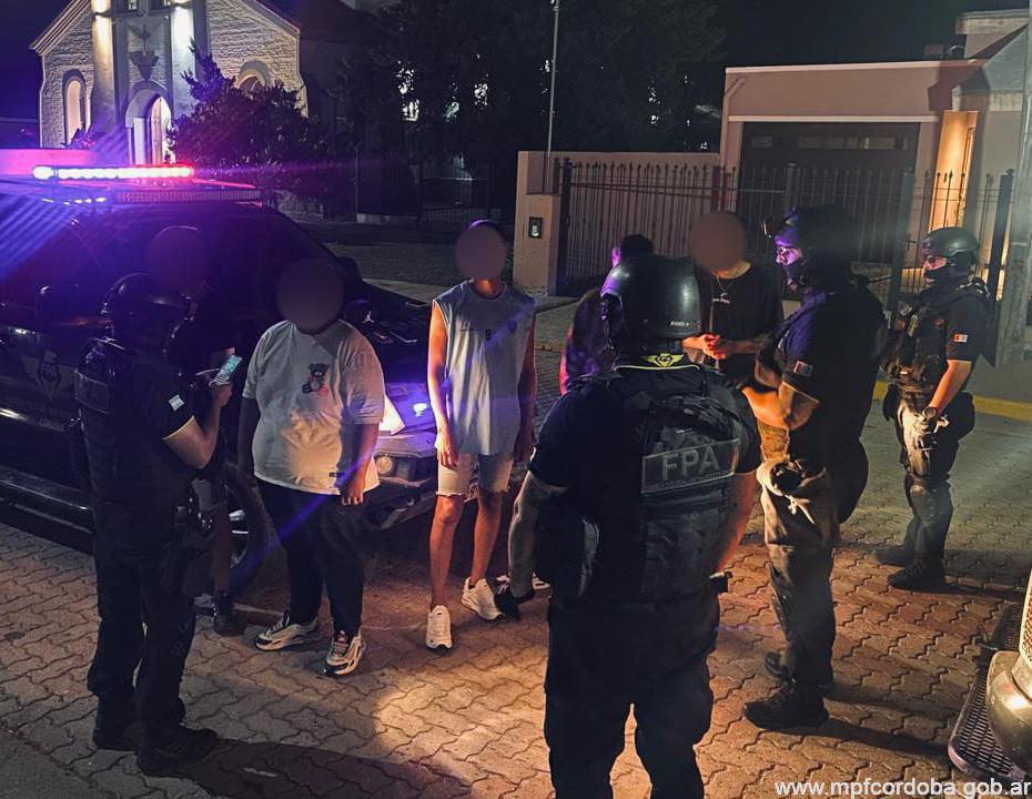 Operativo interfuerzas en Carlos Paz y localidades del Dpto Totoral.