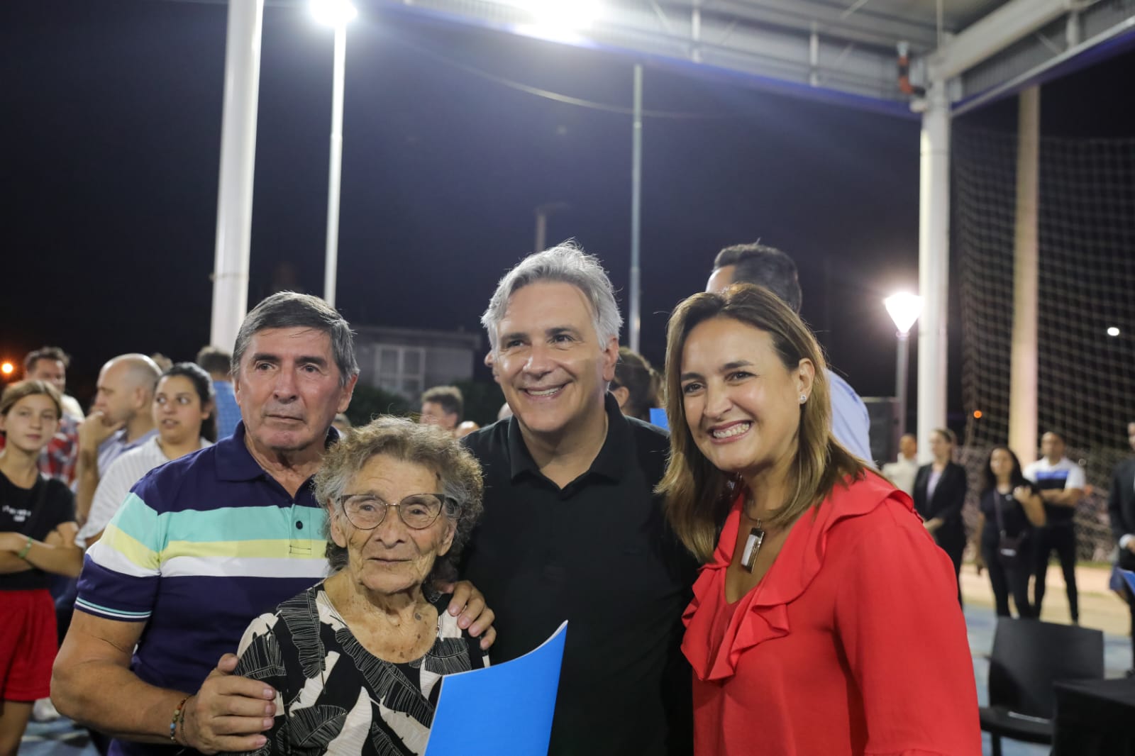 En Estación Juárez Celman, Llaryora anunció obras de pavimento por $200 millones