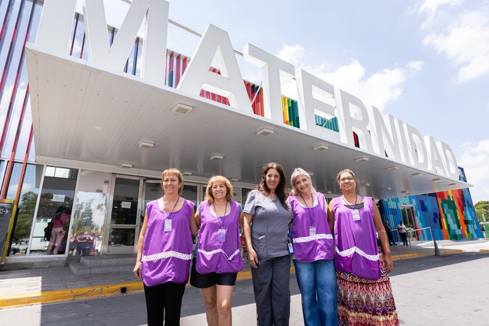 Las “Abrazadoras” de la Maternidad Provincial recibieron el reconocimiento “Personalidad Cordobesa”