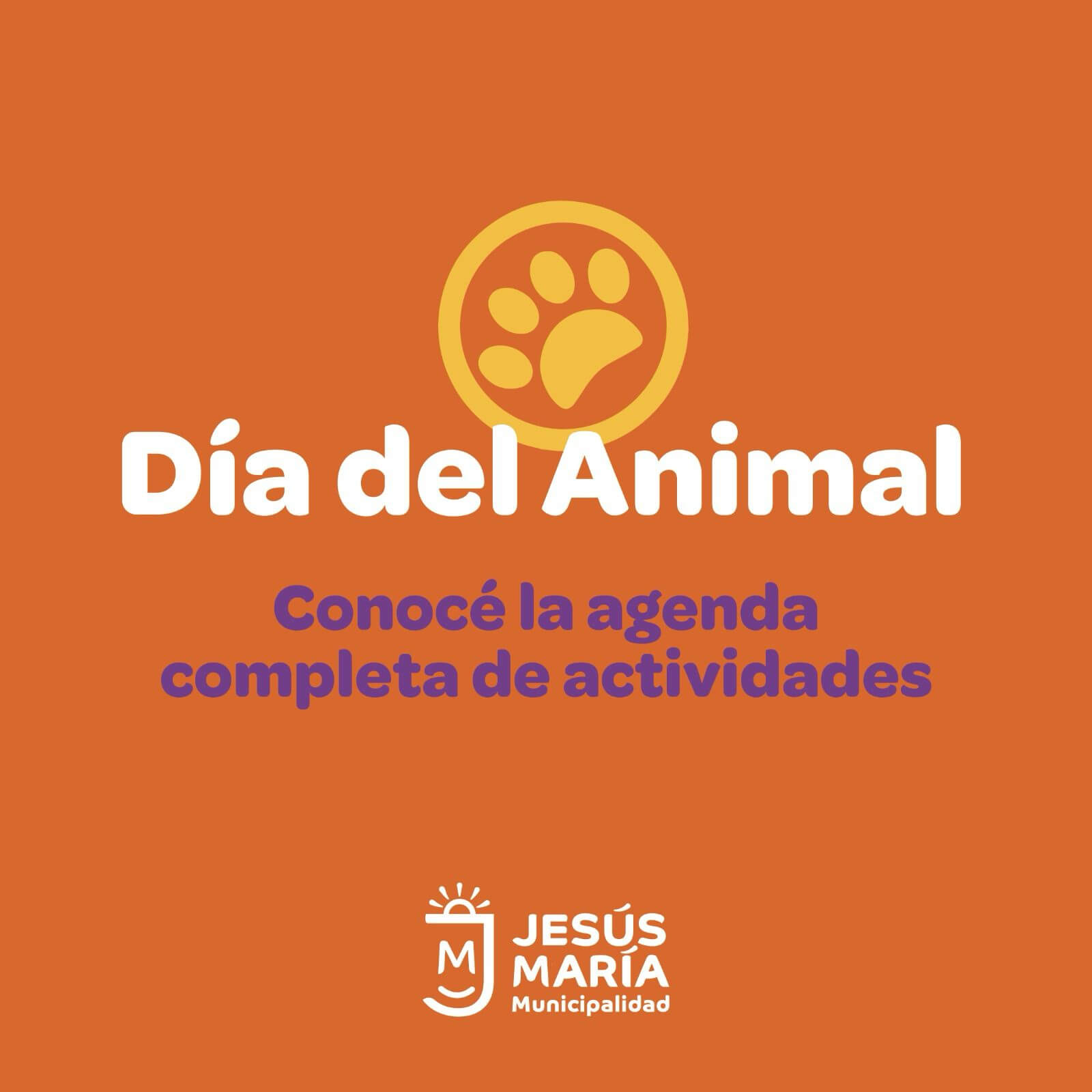 Día del Animal: agenda de actividades en Jesús María