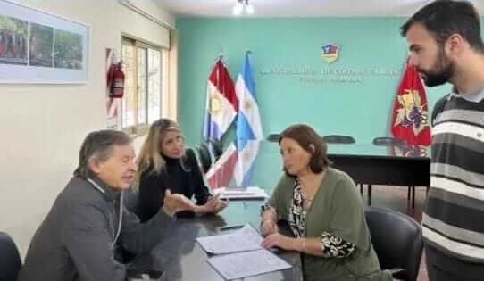 Quedo adjudicada la obra de gas natural en barrio Giachini