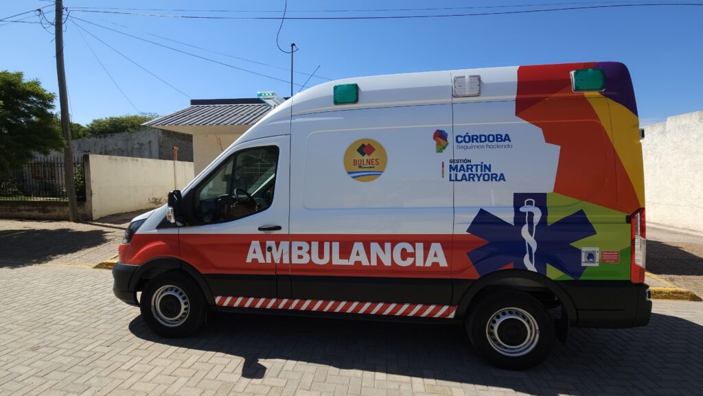 Sur cordobés: Bulnes cuenta con ambulancia propia