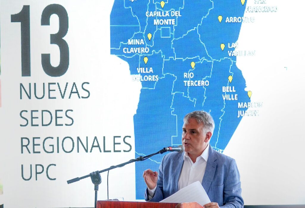 Comenzó la construcción de la sede regional de la UPC en Cruz del Eje