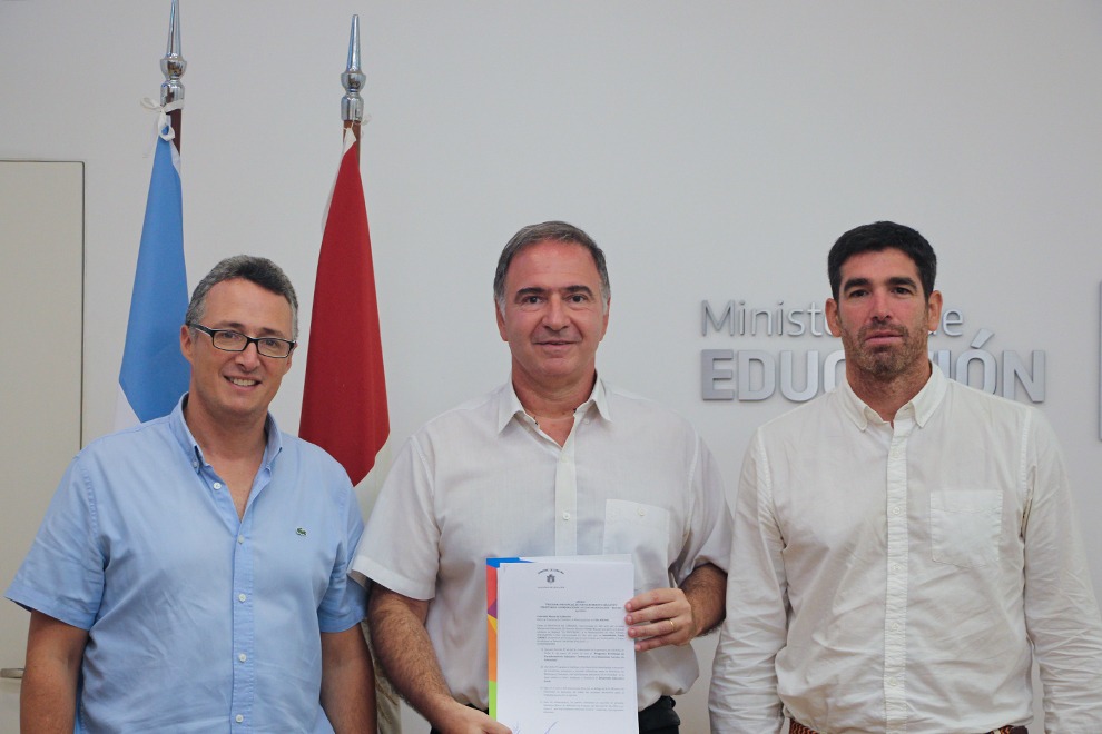 Provincia y Villa Allende acordaron fortalecer la educación local