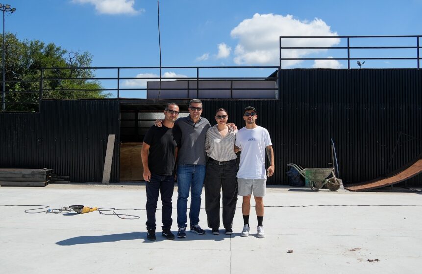 El primer Foam Pit de Argentina ya se construye en el Maligno Park