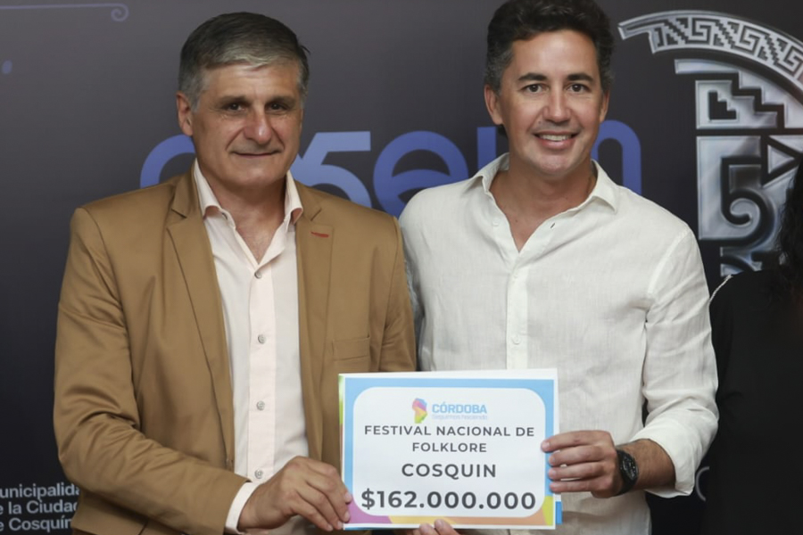La Provincia entregó fondos al Festival Nacional de Folklore 2025