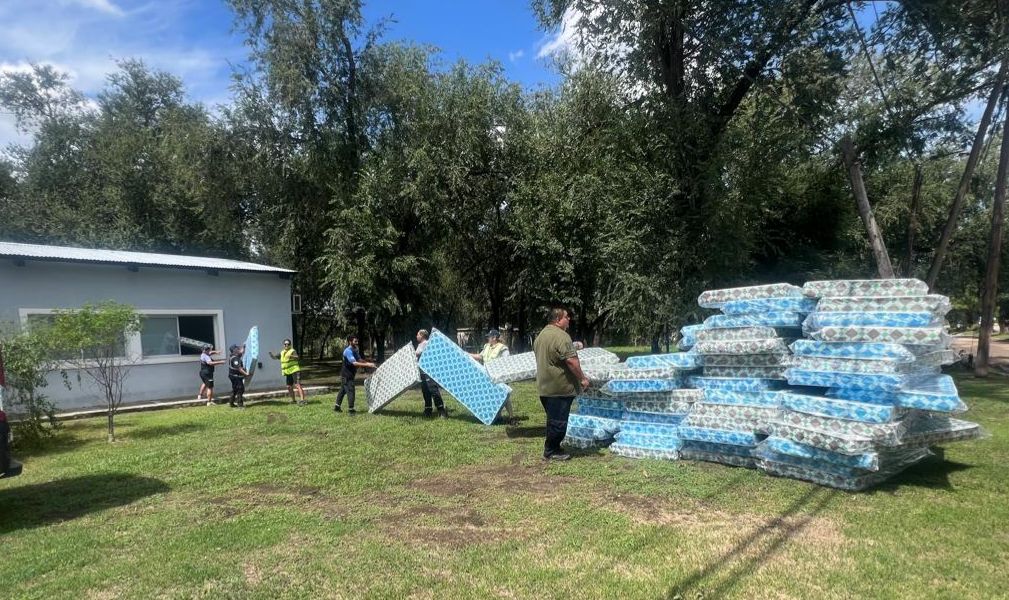 La Provincia asiste a localidades afectadas por el temporal en Santa María y Calamuchita