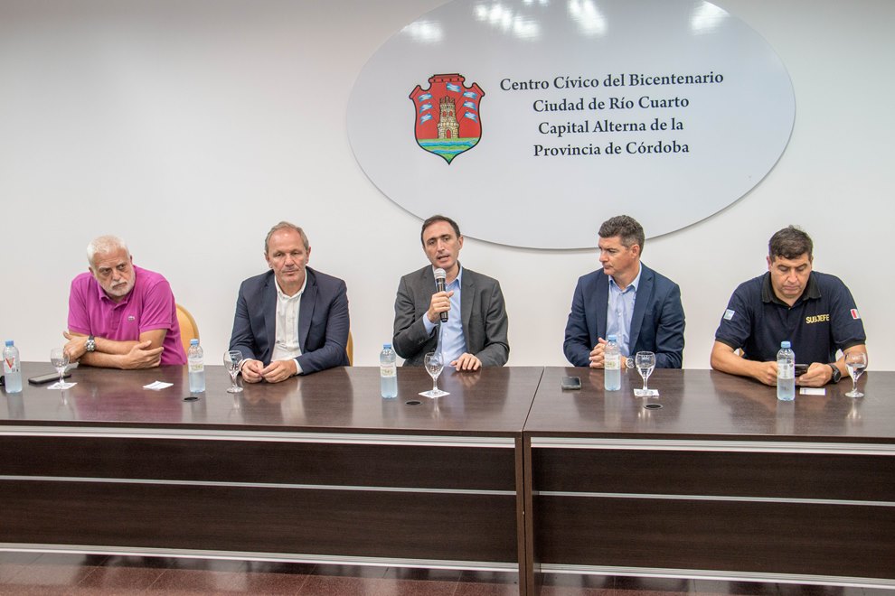 Río Cuarto: refuerzan prevención del delito y coordinación con el MPF