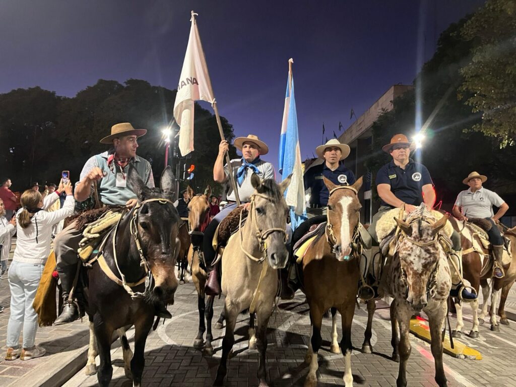 Ya está en marcha la tradicional Cabalgata Brocheriana