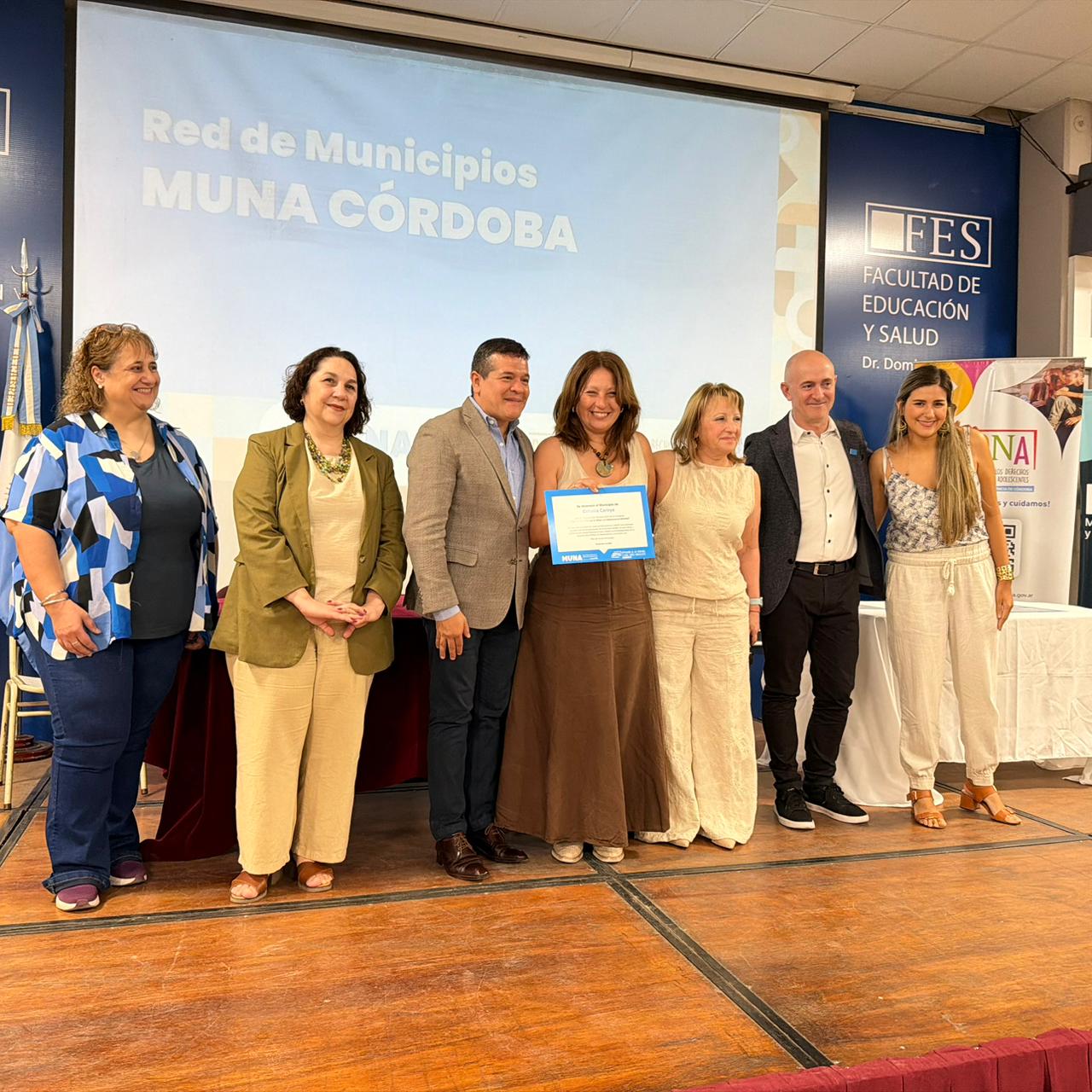 Colonia Caroya, Distinguida por UNICEF, cierra noviembre con agenda focalizada en los Derechos, Salud y Participación