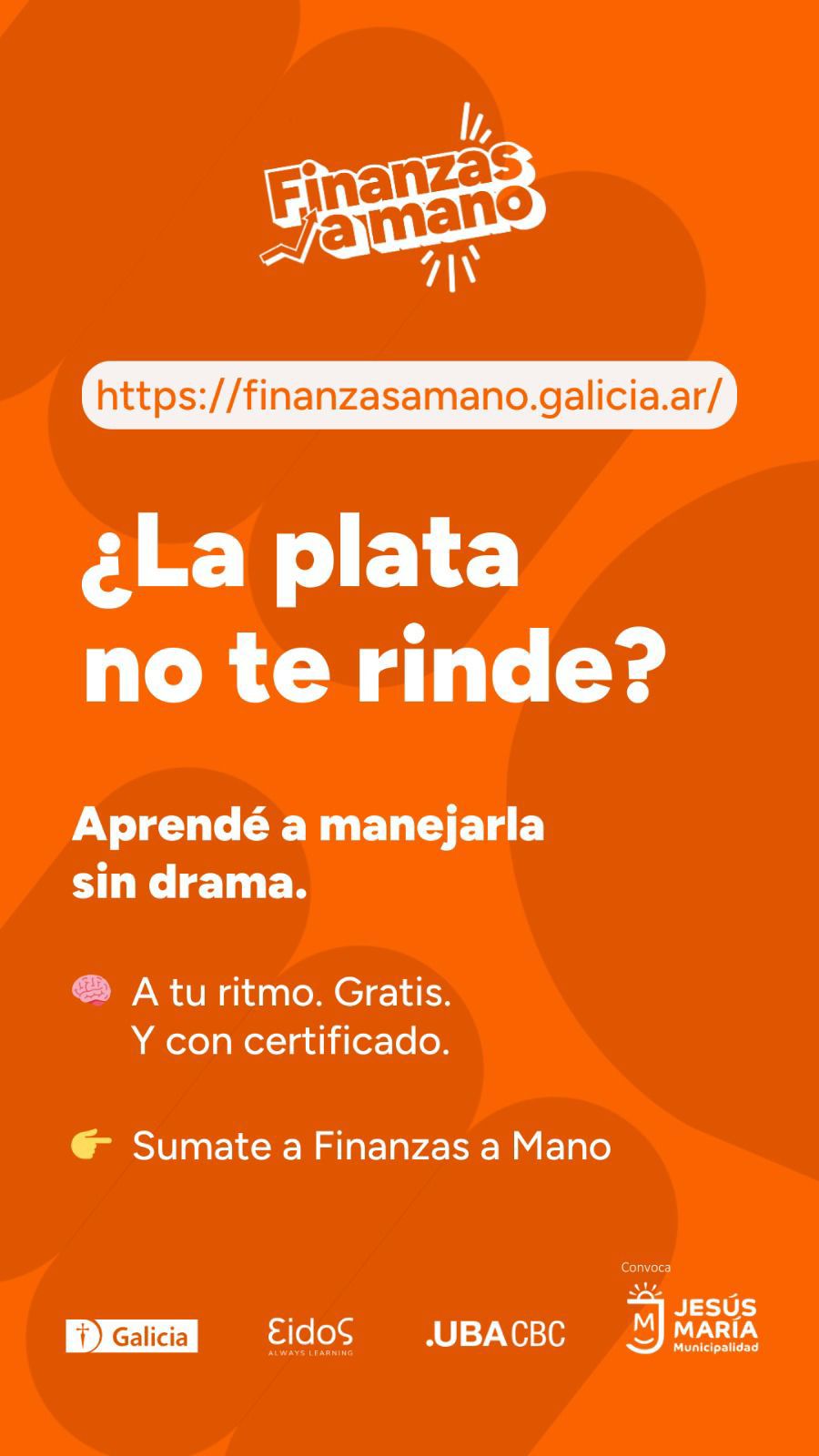 Más de 200 jóvenes ya se anotaron al curso gratuito “Finanzas a Mano”, y aún hay tiempo para inscribirse