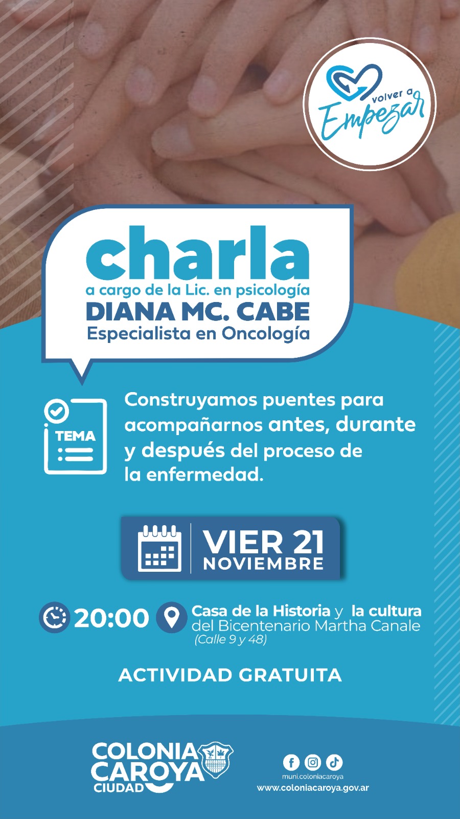 Charla sobre oncología