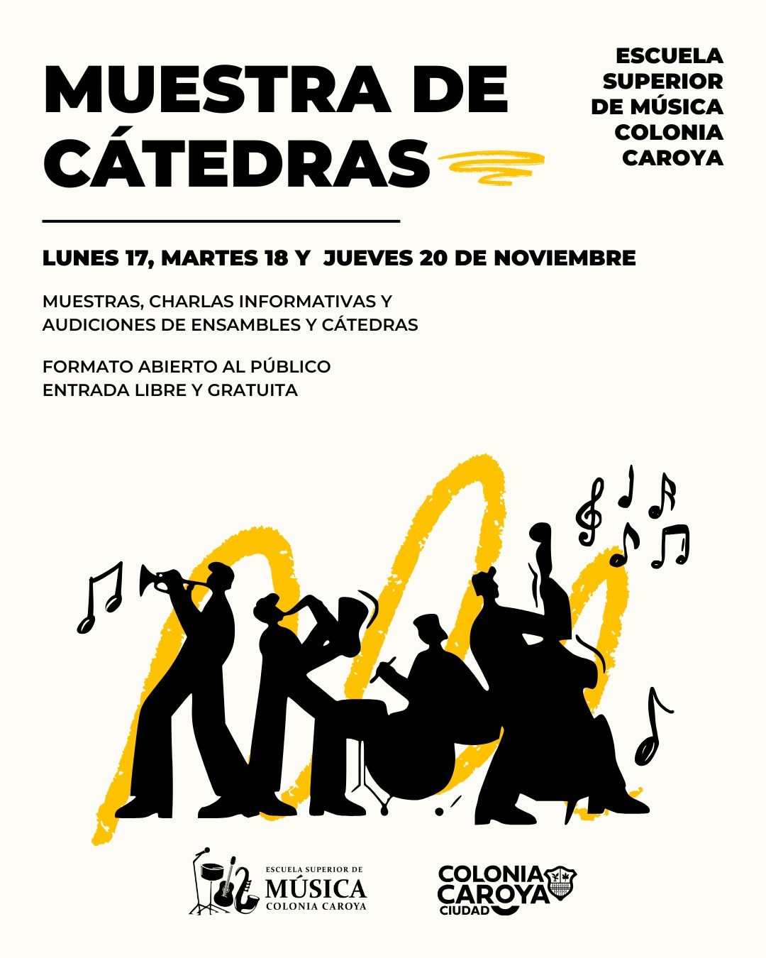 Muestra de Cátedras en la Semana de la Música