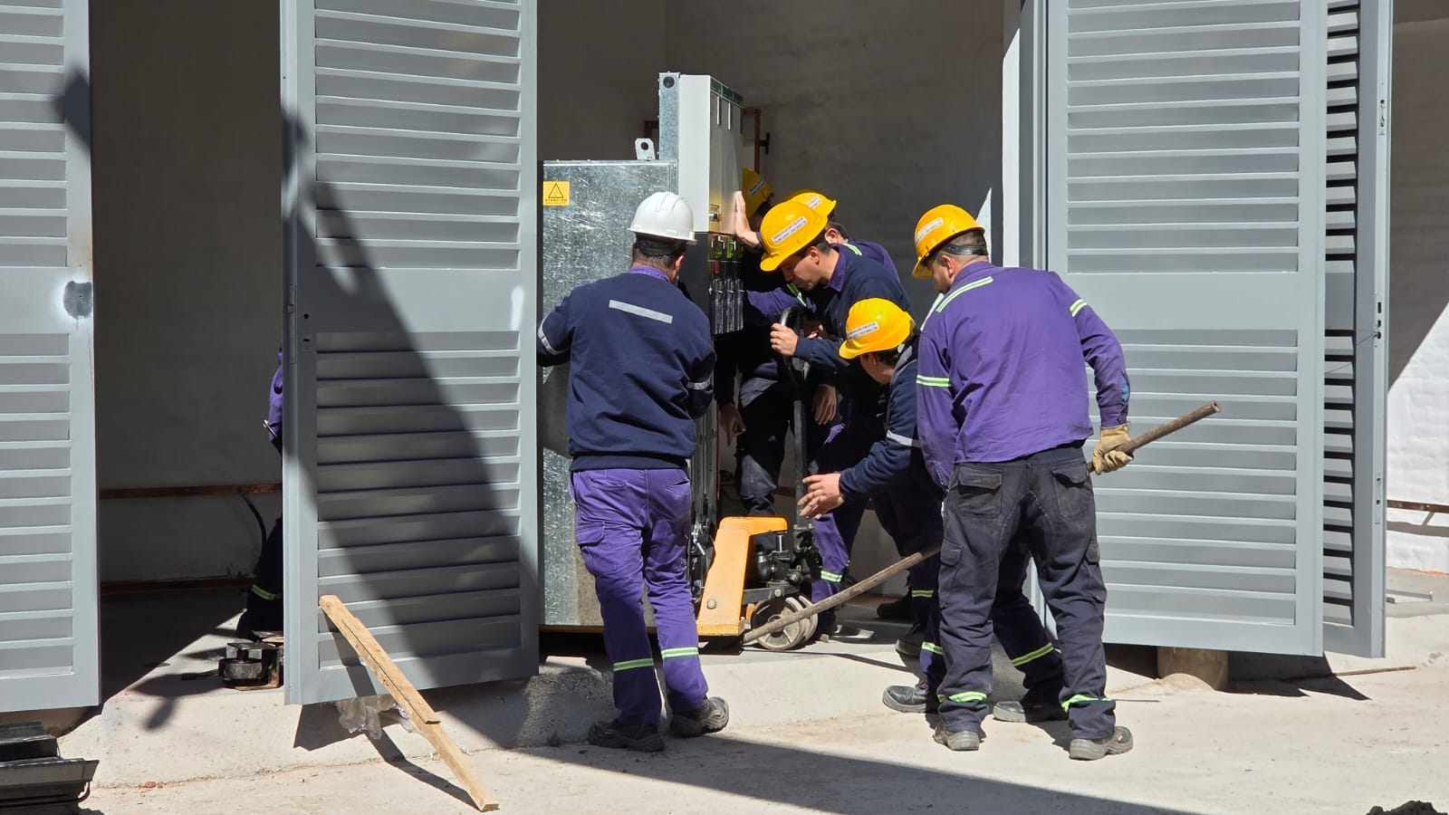 Culminó la construcción de la nueva Sala de Transformadores del Festival