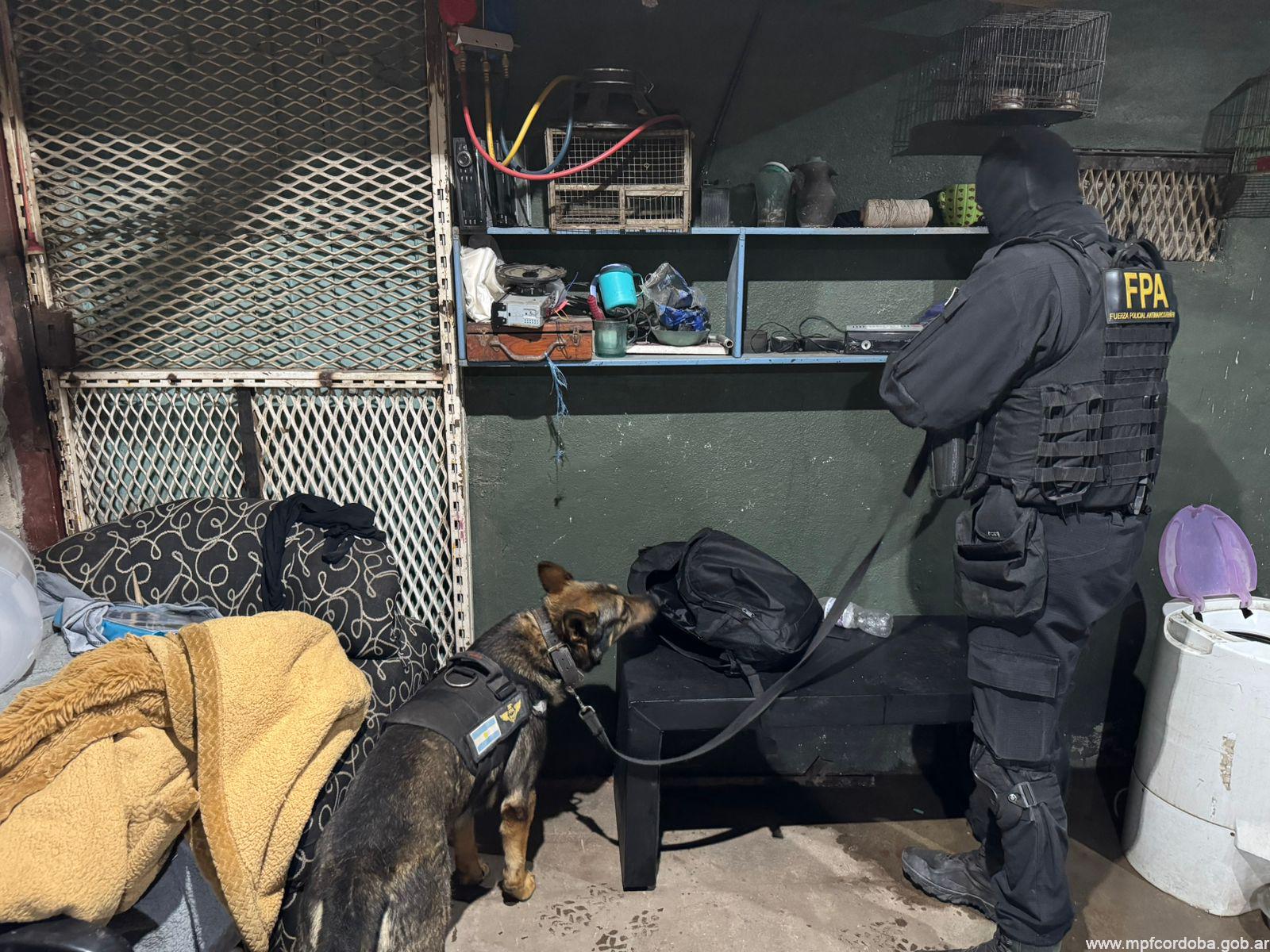 MEGAOPERATIVO ANTIDROGAS: 30 ALLANAMIENTOS Y 19 DETENIDOS EN CÓRDOBA