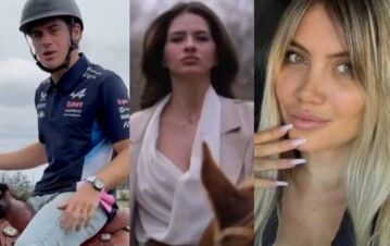 Franco Colapinto chicaneó a la China Suárez con un jugado comentario sobre Wanda Nara: “De chico la veía y me…”