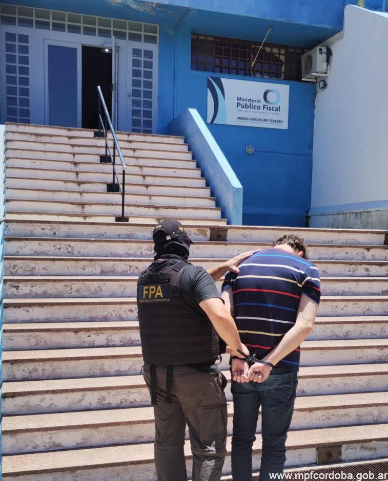DELIVERY DE DROGAS DETENIDO POR LA FPA EN RÍO TERCERO