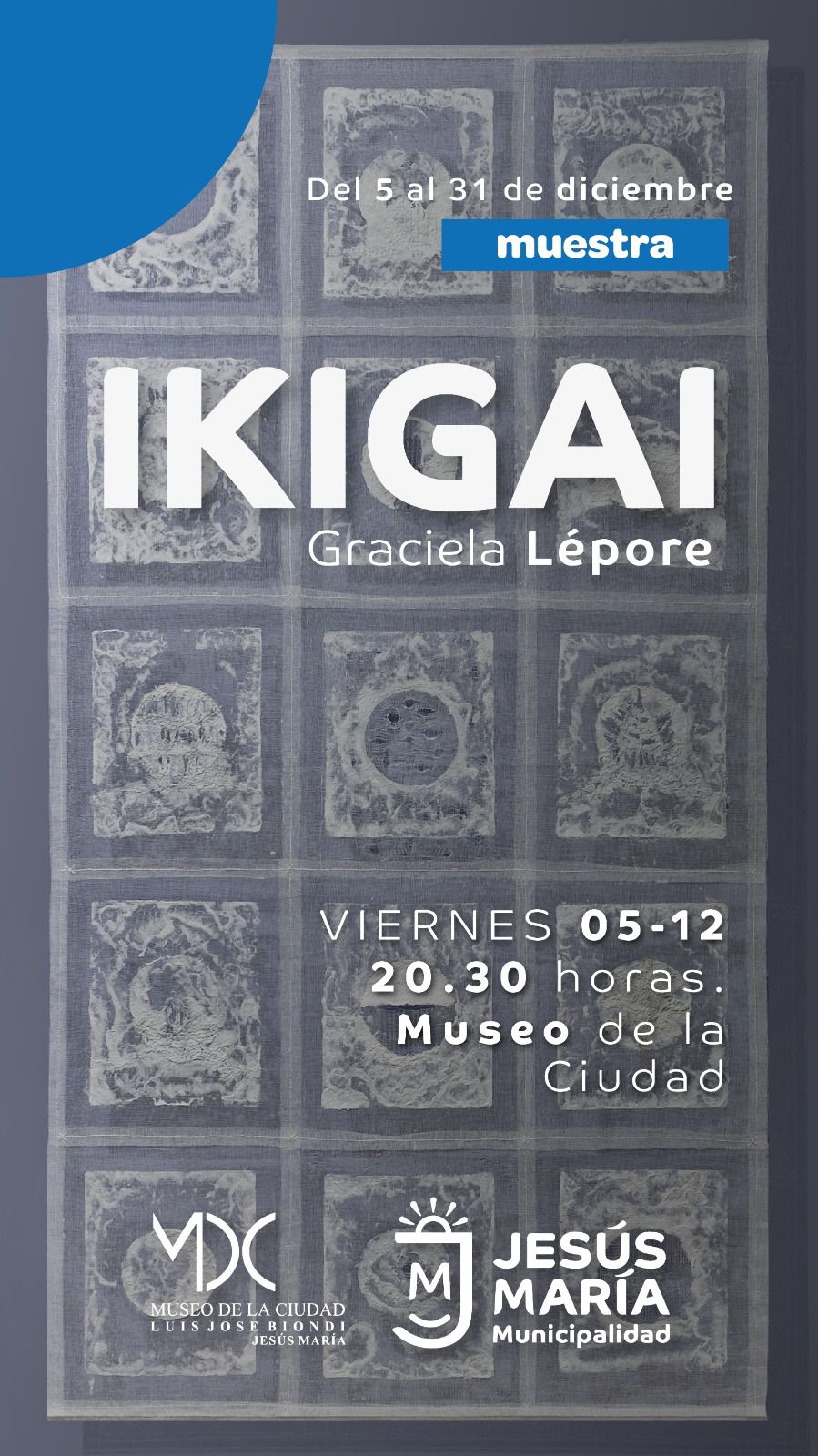 “Ikigai”: Graciela Lépore presenta su nueva muestra en el Museo de la Ciudad