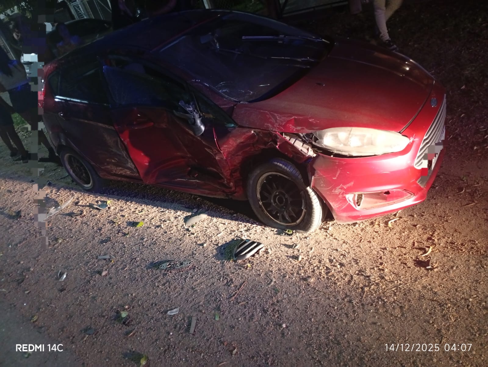 Accidente de tránsito en Colonia Tirolesa