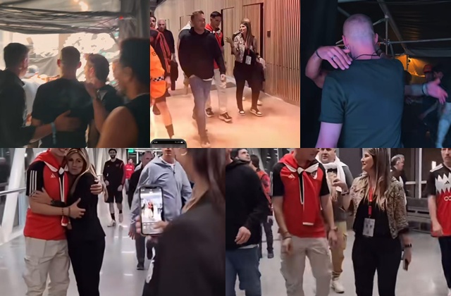 Porque los cantantes caminan con mucha gente al rededor?