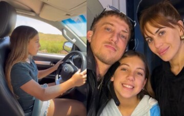 Escándalo y castigo ejemplar para Valeria Aquino por mostrar a su hija de 12 años manejando en la ruta