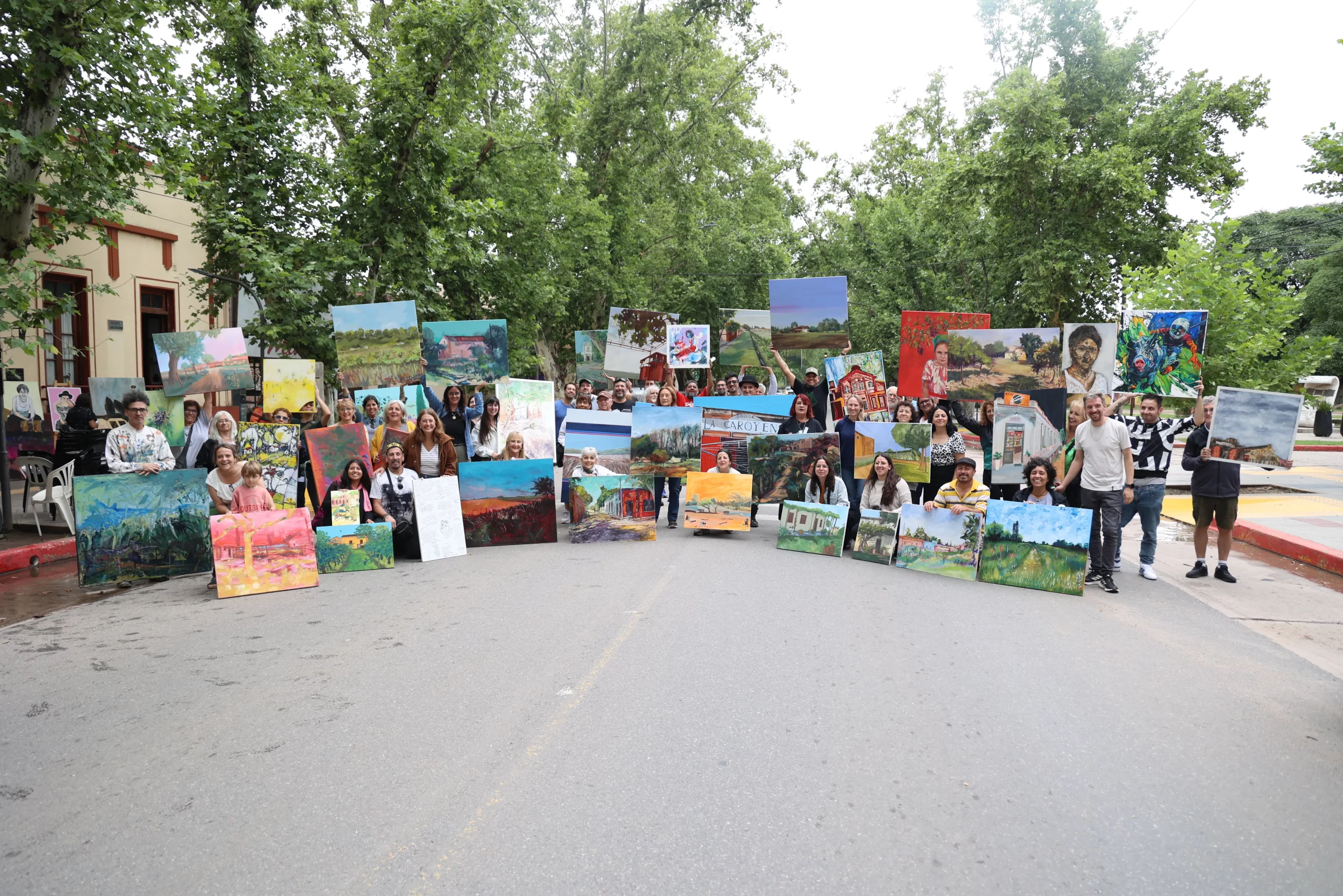 Colonia Caroya: Los paisajistas le pintaron a la vitivinicultura