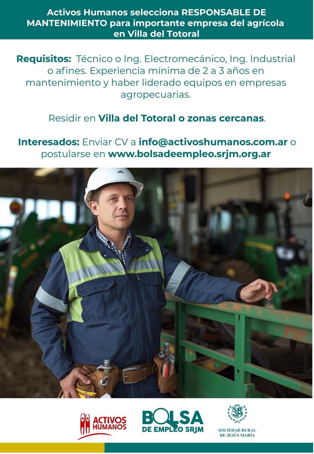 Bolsa de empleo de la @SRJM
