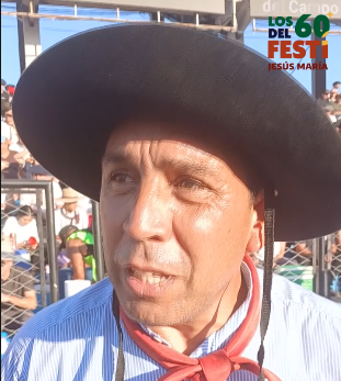 Diego Reonda es el mas veterano de los jinetes