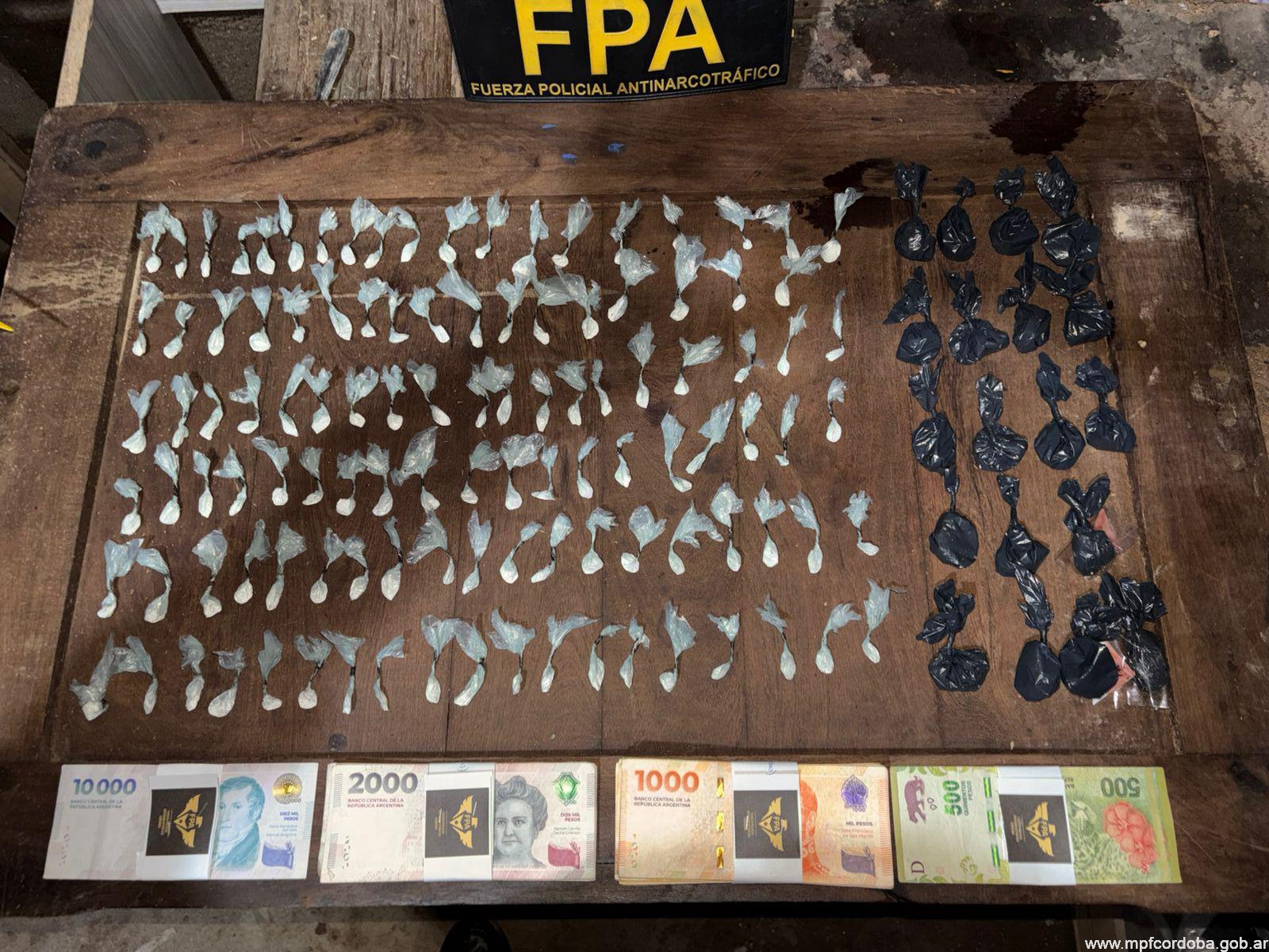 CÓRDOBA: FPA DESBARATÓ UNA BANDA QUE OCULTABA LA DROGA EN LAS PAREDES DE UN BÚNKER. CUATRO DETENIDOS