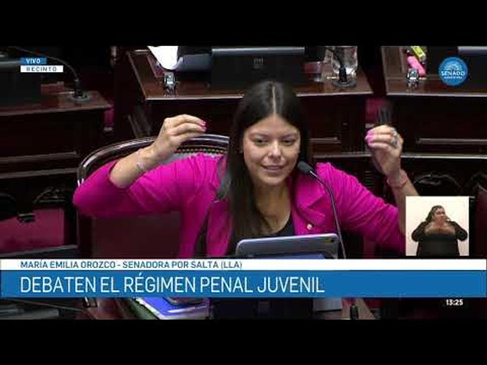 La senadora libertaria María Emilia Orozco no sabe leer ni conjugar los verbos