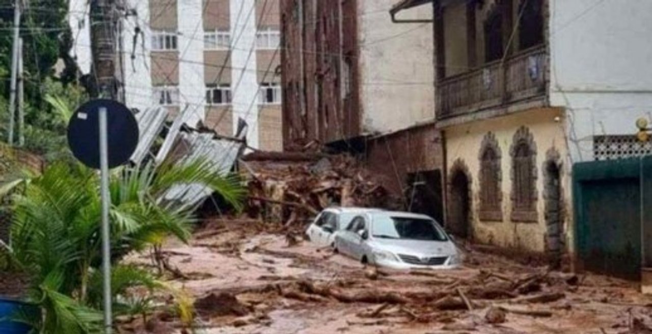 Brasil: murieron 46 personas por fuertes lluvias en Minas Gerais