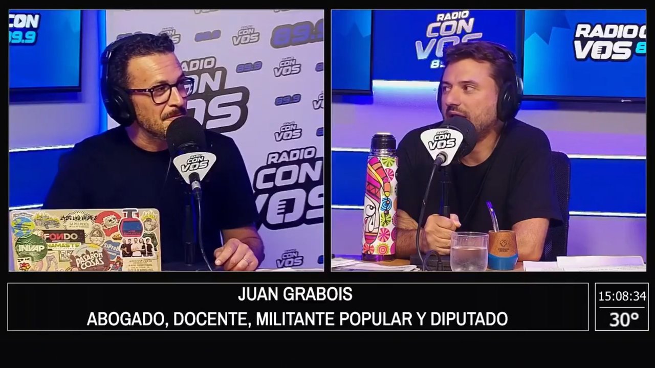 Grabois contó la reacción de los libertarios por su silbido de ‘Alta coimera’: “Me están buscando y me van a encontrar, ella no me podía ni mirar“