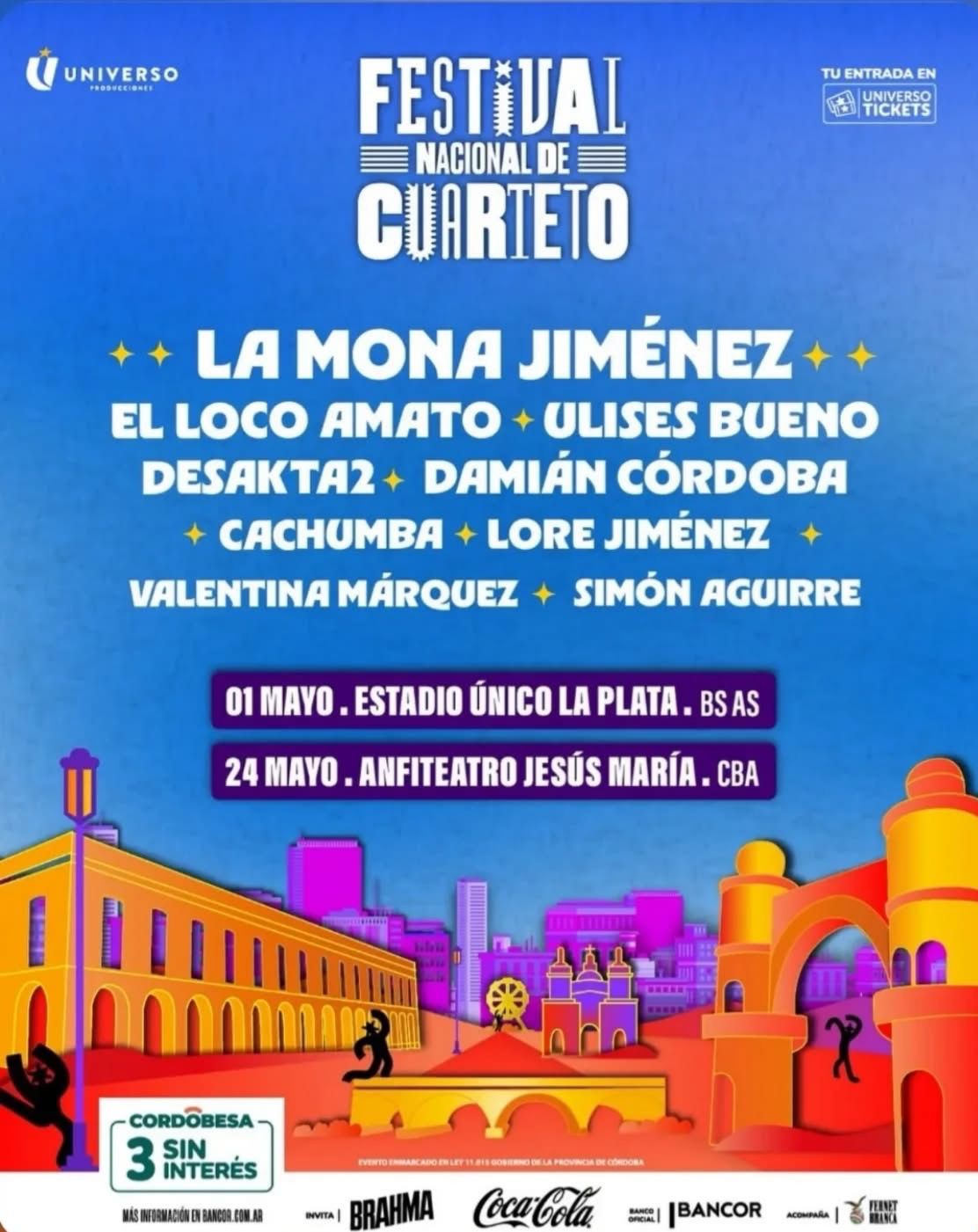 Nuestro Anfiteatro será sede del Festival Nacional de Cuarteto