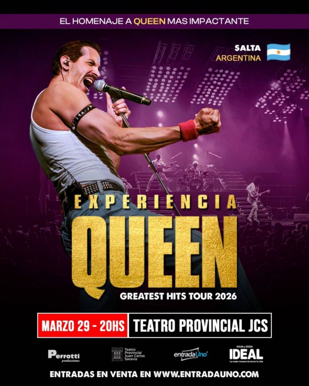 Experiencia Queen 2×1 con Club