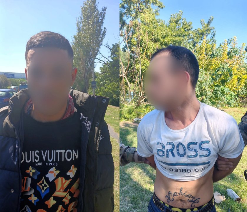 Huían de una persecución, uno de los ladrones se tiró al riachuelo y terminó preso