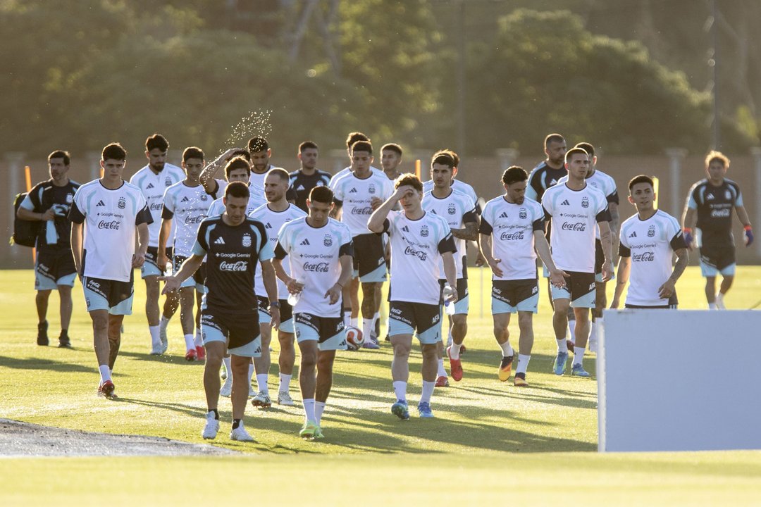 Selección argentina EN VIVO: el minuto a minuto del amistoso contra Mauritania