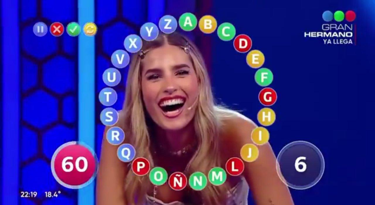 La insólita respuesta de Julieta Poggio en Pasapalabra que se hizo viral