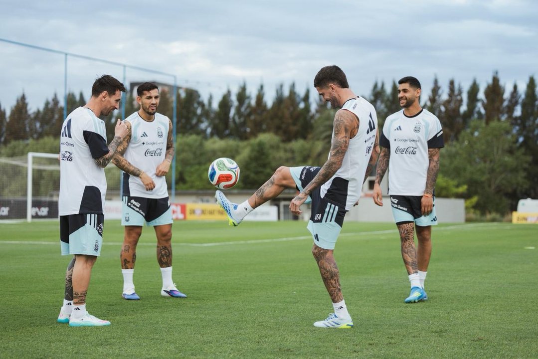 VIDEO: así sonó el Himno Nacional en el duelo entre la Selección argentina y Mauritania